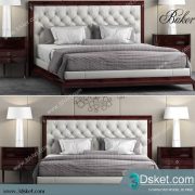 3D Model Bed Free Download Giường 432
