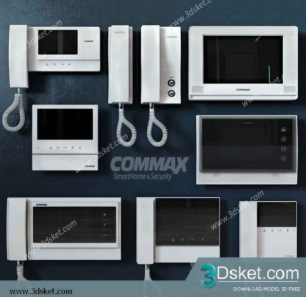 3D Model Household Appliance Free Download 020