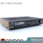 3D Model Audio Free Download Thiết Bị Âm Thanh 016