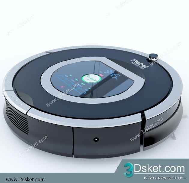 3D Model Household Appliance Free Download 002