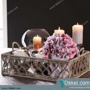 Free Download Decorative set 3D Model 0401