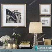 Free Download Decorative set 3D Model 0407