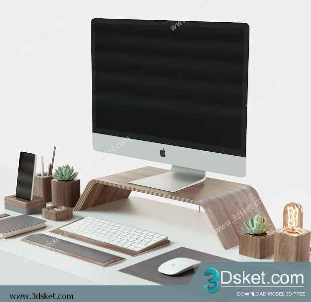 3D Model PC Free Download 005