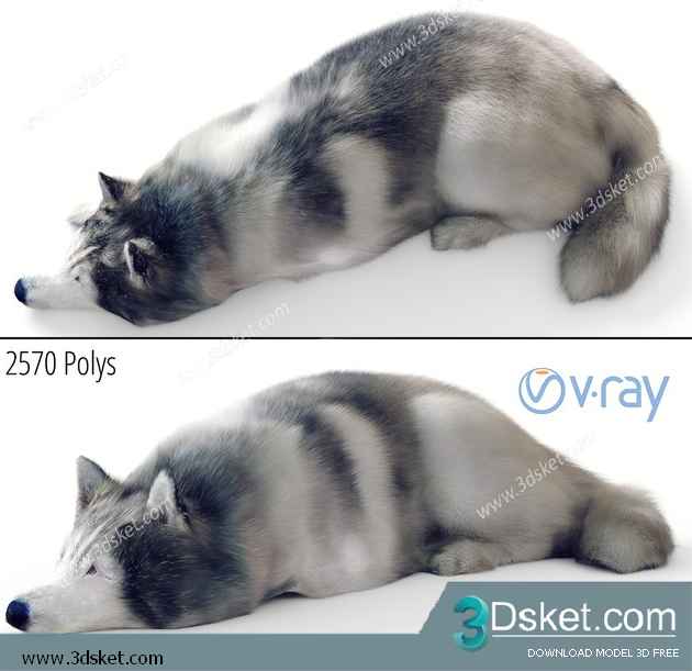 3D Model Creature Free Download 004