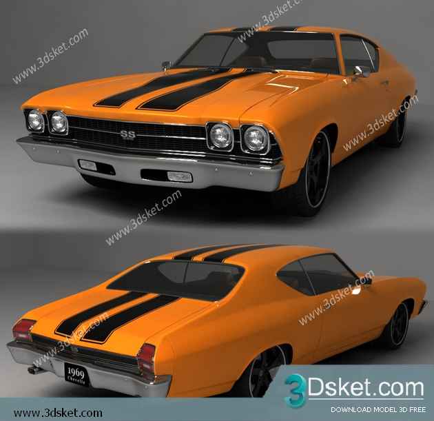 3D Model Transport Free Download 024