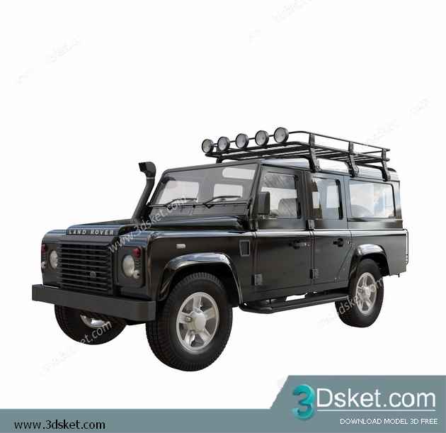 3D Model Transport Free Download 026