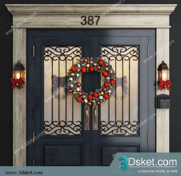 3D Model Doors Free Download 054