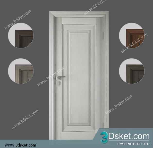 3D Model Doors Free Download 055