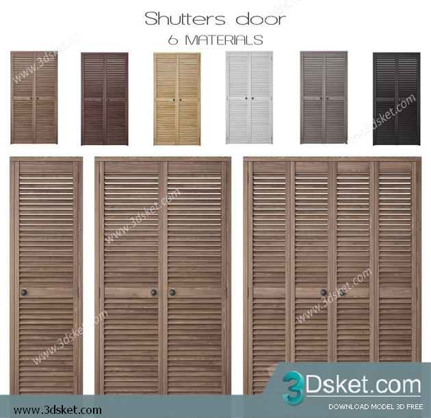 3D Model Doors Free Download 056
