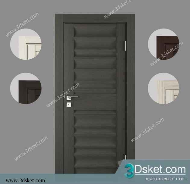 3D Model Doors Free Download 057