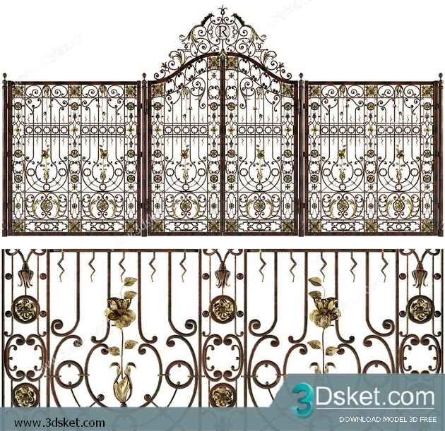 3D Model Doors Free Download 060