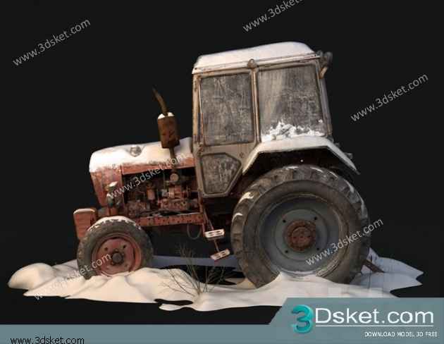 3D Model Transport Free Download 004