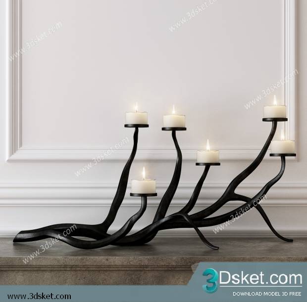 Free Download Table Lamp 3D Model 0228