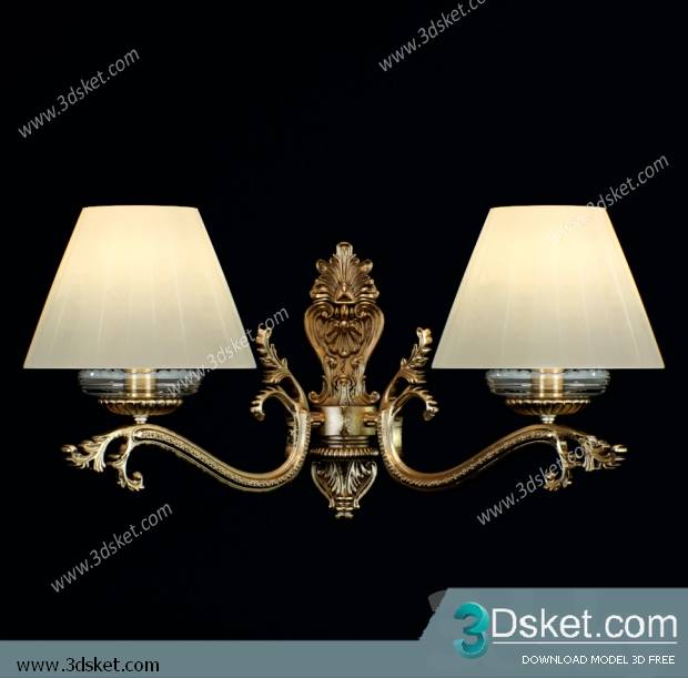 Free Download Table Lamp 3D Model 0229