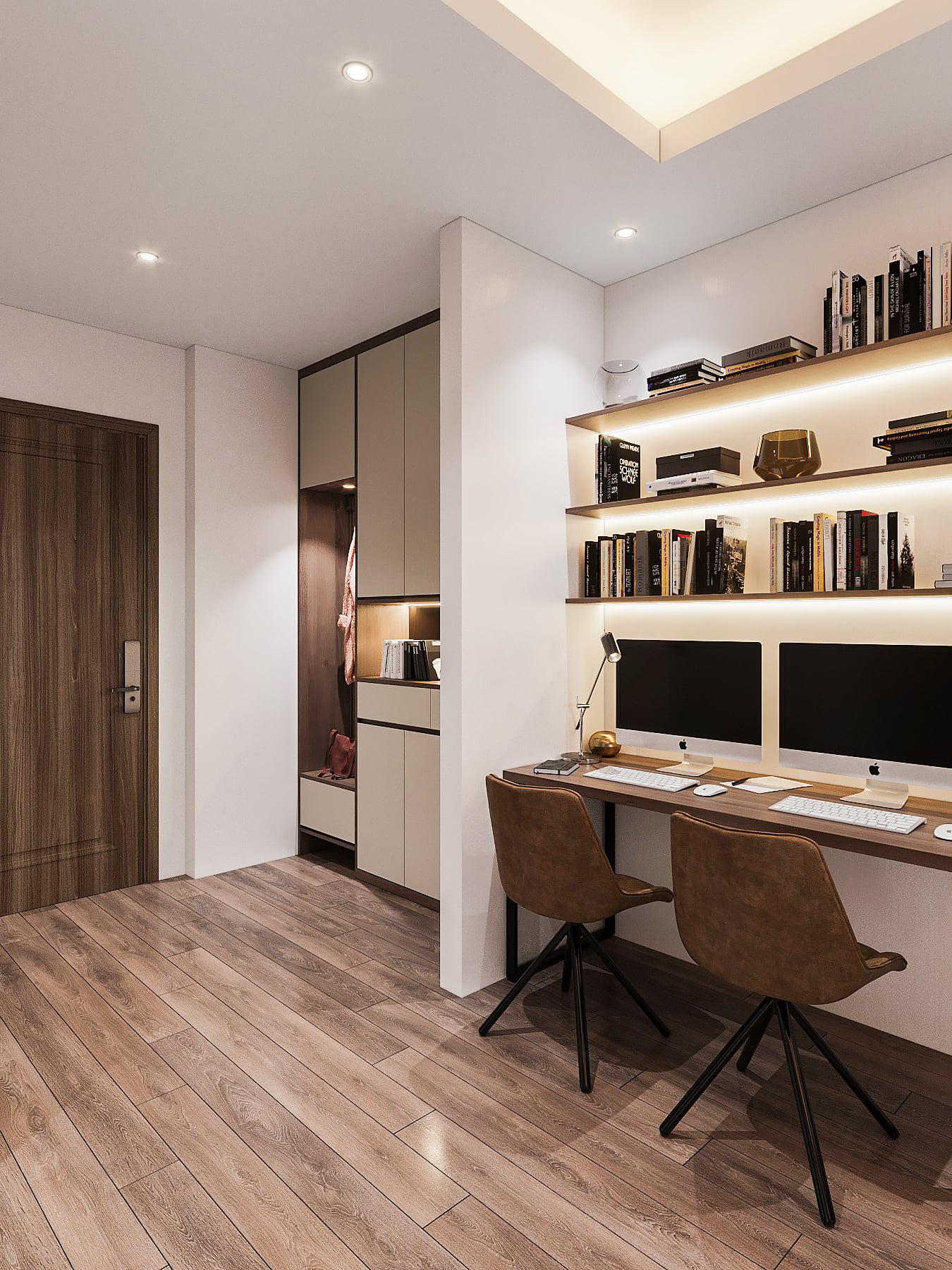 3D Interior Model Kitchen Living room 0244 Scene 3dsmax