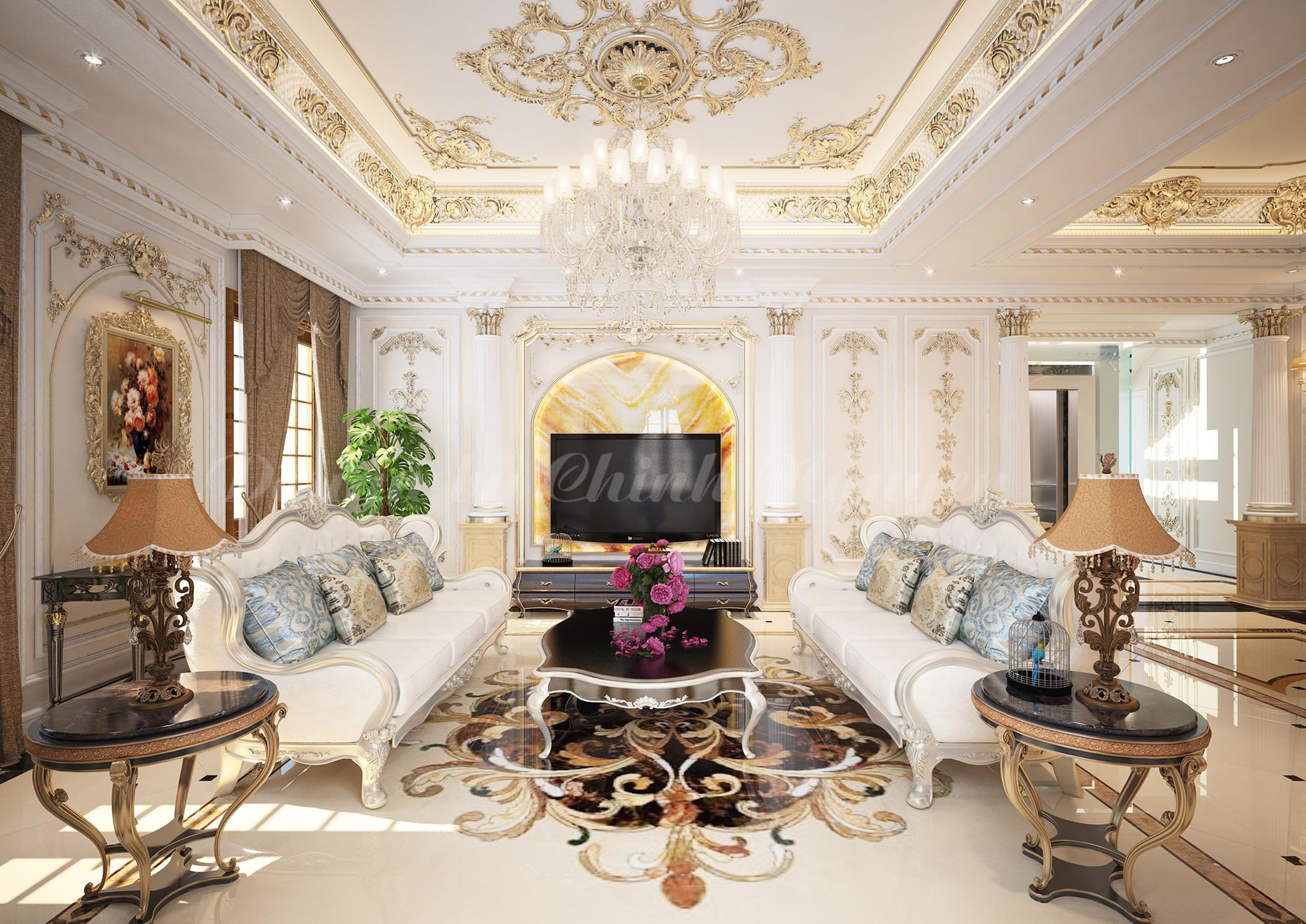 3D Interior Model Kitchen Living room 0245 Scene 3dsmax