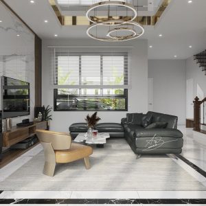 3D Interior Model Kitchen Living room 0276 Scene 3dsmax
