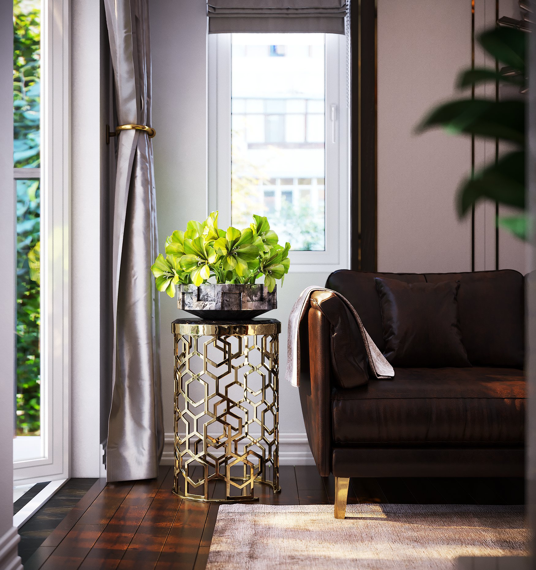 3D Interior Model Kitchen Living room 0277 Scene 3dsmax