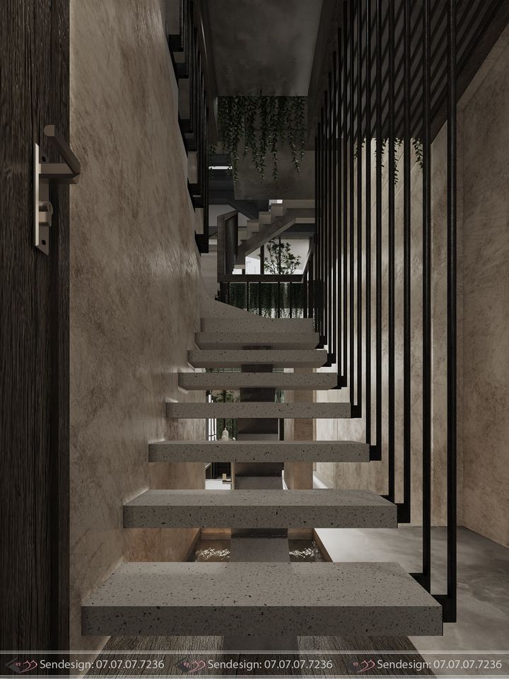 3D Interior Model Kitchen Living room 0280 Scene 3dsmax