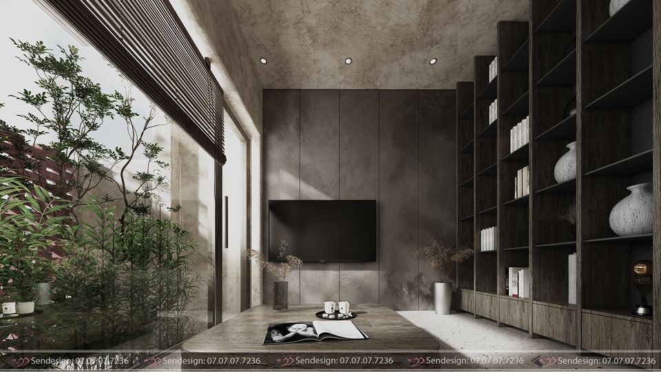 3D Interior Model Kitchen Living room 0280 Scene 3dsmax