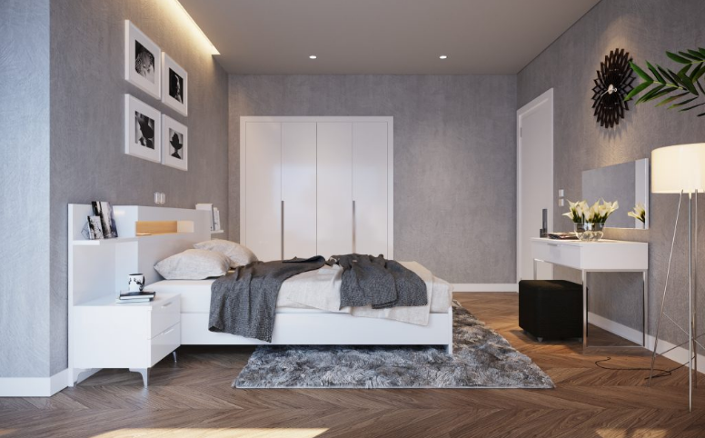 3D Interior Model Bed Room 0201 Scene 3dsmax