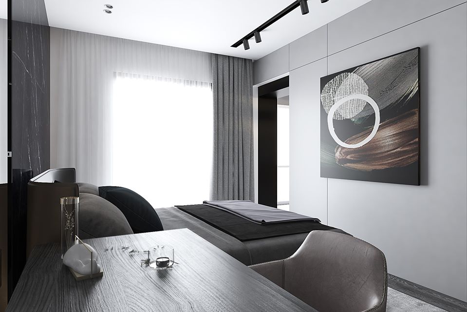 3D Interior Model Bed Room 0202 Scene 3dsmax