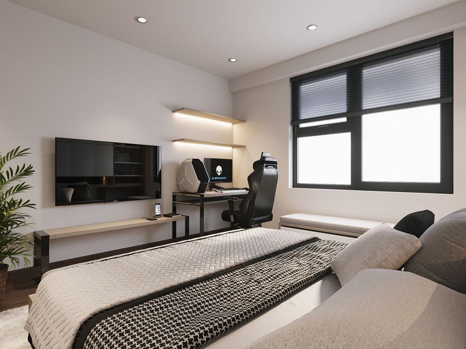 3D Interior Model Bed Room 0206 Scene 3dsmax