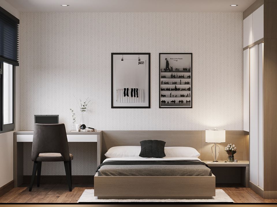 3D Interior Model Bed Room 0206 Scene 3dsmax
