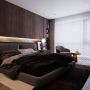 3D Interior Model Bed Room 0208 Scene 3dsmax