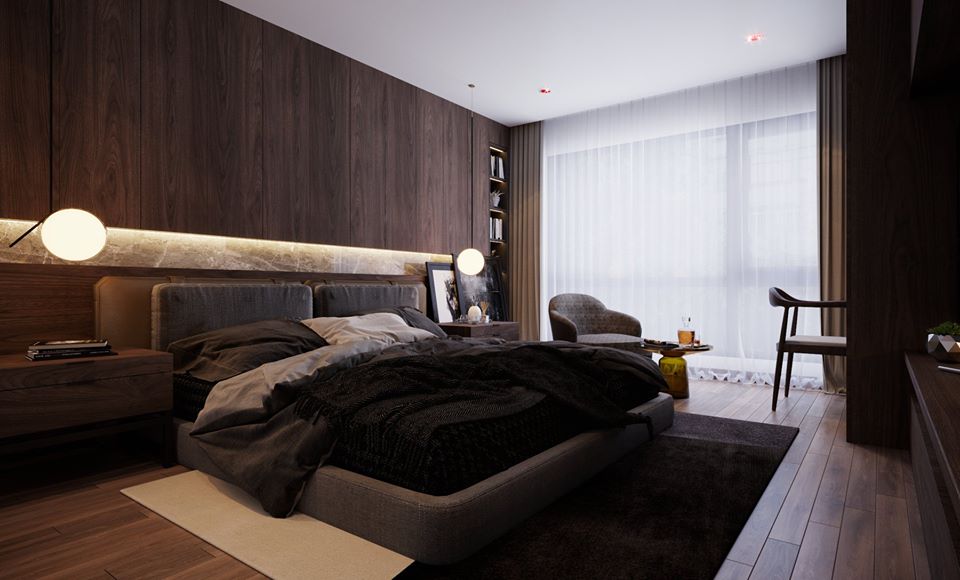 3D Interior Model Bed Room 0208 Scene 3dsmax