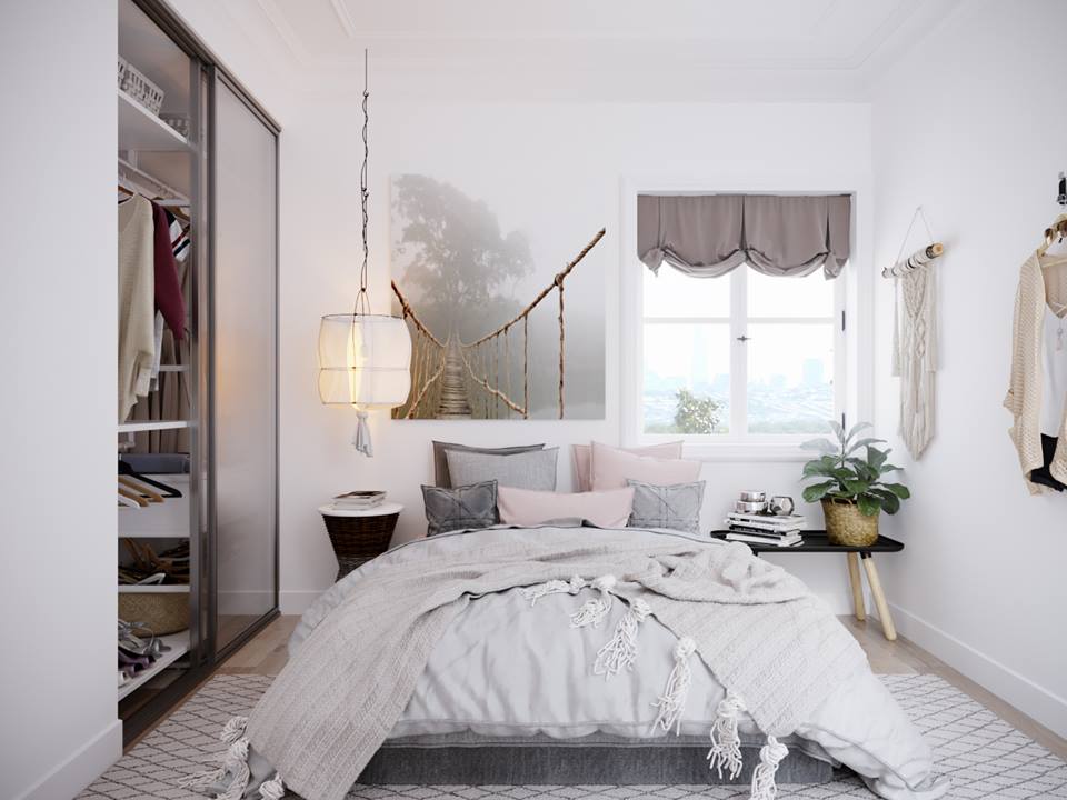 3D Interior Model Bed Room 0210 Scene 3dsmax