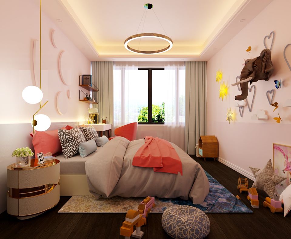 3D Interior Model Bed Room 0211 Scene 3dsmax