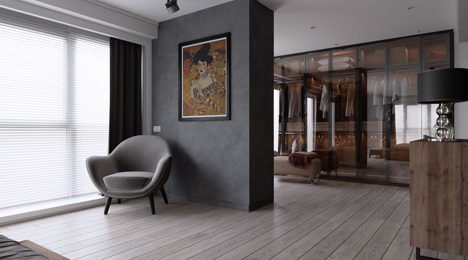 3D Interior Model Bed Room 0215 Scene 3dsmax