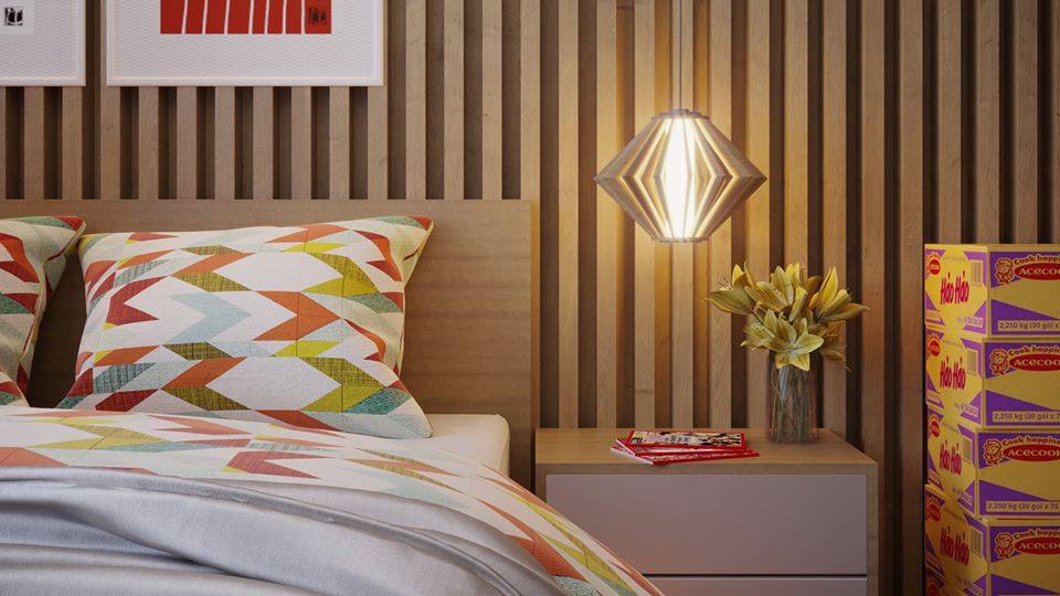 3D Interior Model Bed Room 0220 Scene 3dsmax