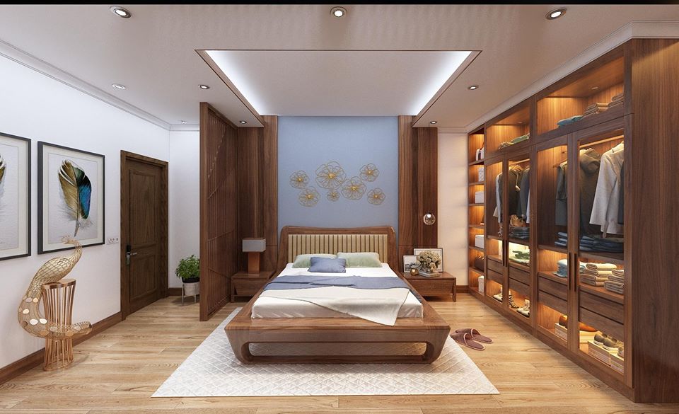 3D Interior Model Bed Room 0222 Scene 3dsmax