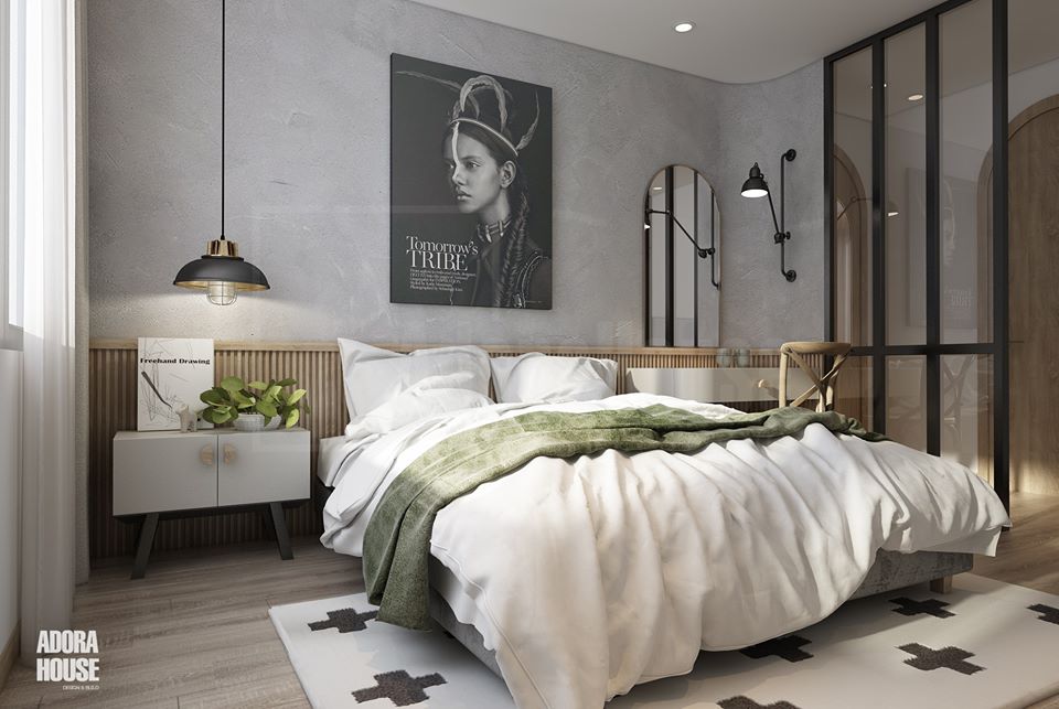 3D Interior Model Bed Room 0224 Scene 3dsmax