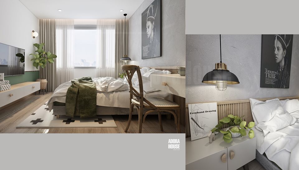 3D Interior Model Bed Room 0224 Scene 3dsmax