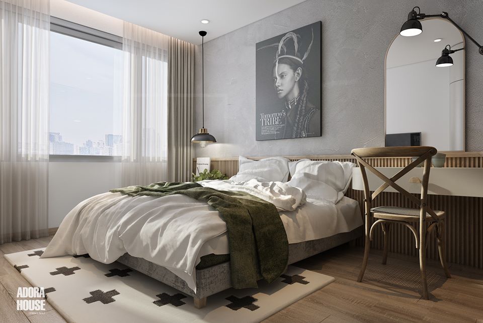 3D Interior Model Bed Room 0224 Scene 3dsmax