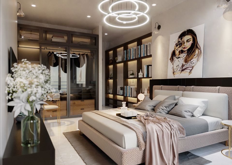 3D Interior Model Bed Room 0227 Scene 3dsmax