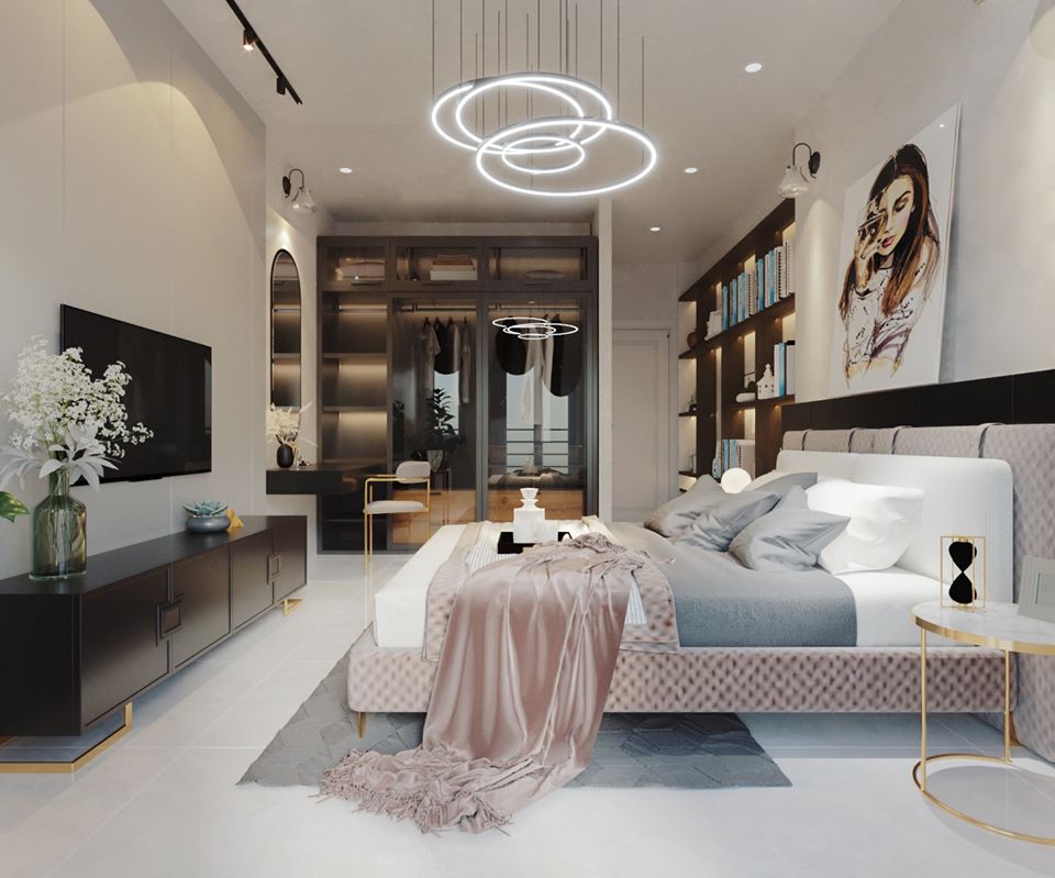 3D Interior Model Bed Room 0227 Scene 3dsmax