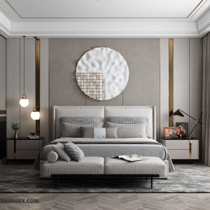 3D Interior Model Bed Room 0230 Scene 3dsmax