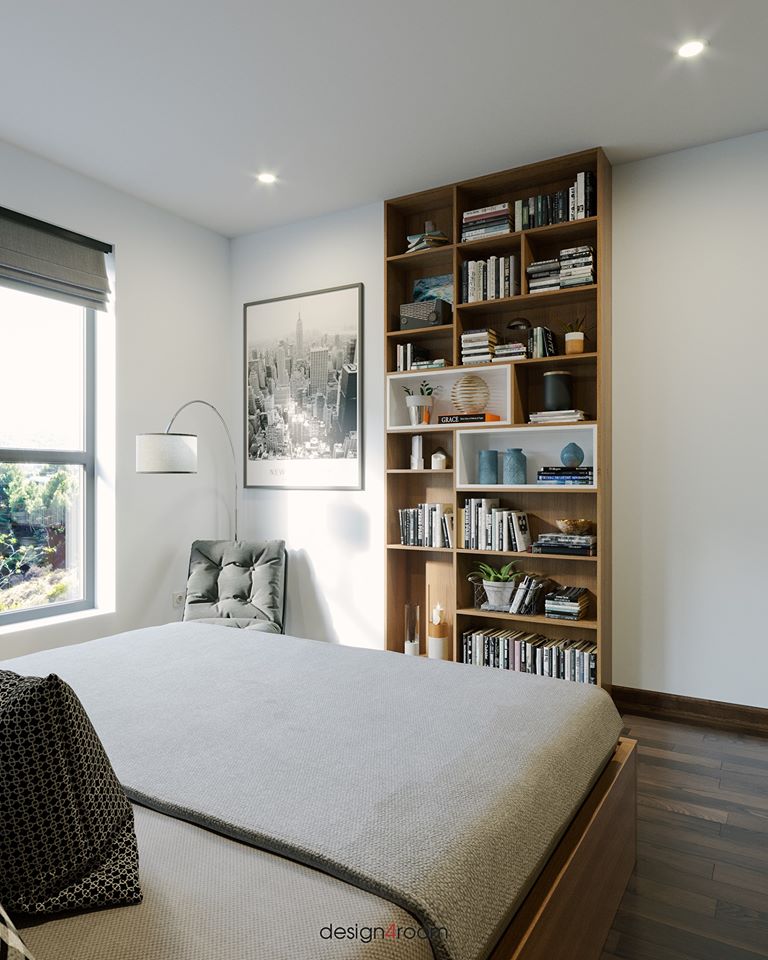 3D Interior Model Bed Room 0234 Scene 3dsmax