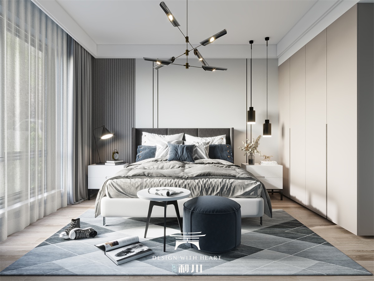 3D Interior Model Bed Room 0235 Scene 3dsmax