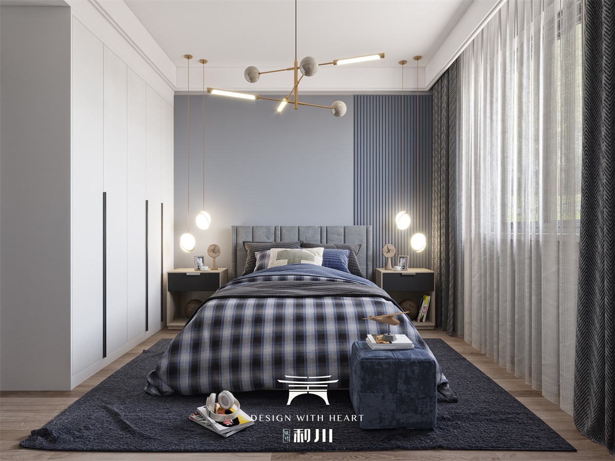 3D Interior Model Bed Room 0235 Scene 3dsmax