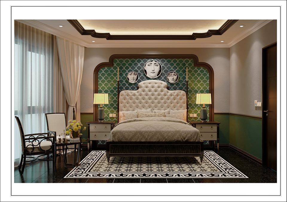 3D Interior Model Bed Room 0236 Scene 3dsmax