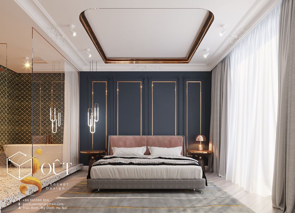 3D Interior Model Bed Room 0243 Scene 3dsmax