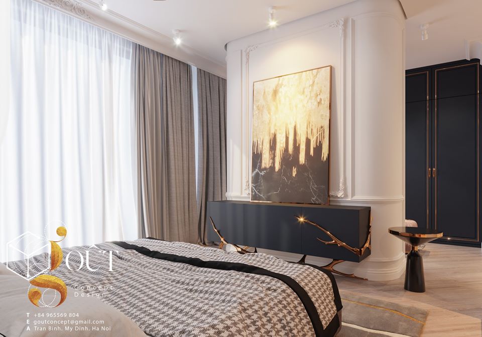 3D Interior Model Bed Room 0243 Scene 3dsmax