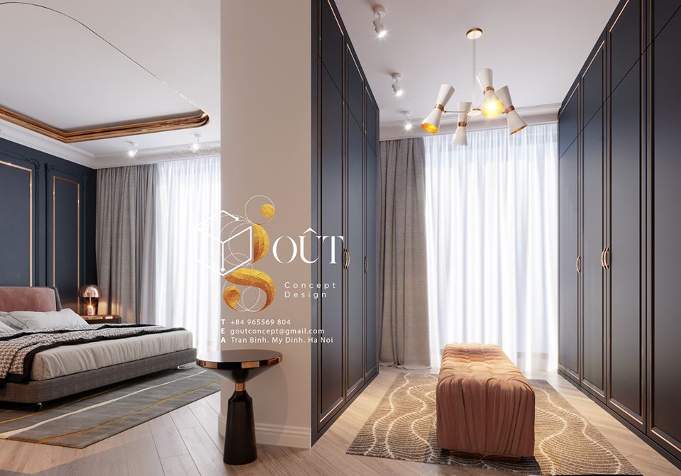 3D Interior Model Bed Room 0243 Scene 3dsmax