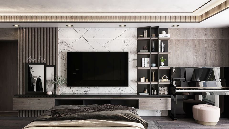 3D Interior Model Bed Room 0245 Scene 3dsmax