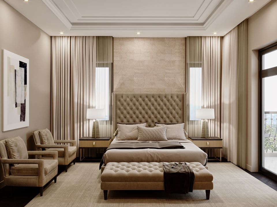 3D Interior Model Bed Room 0247 Scene 3dsmax